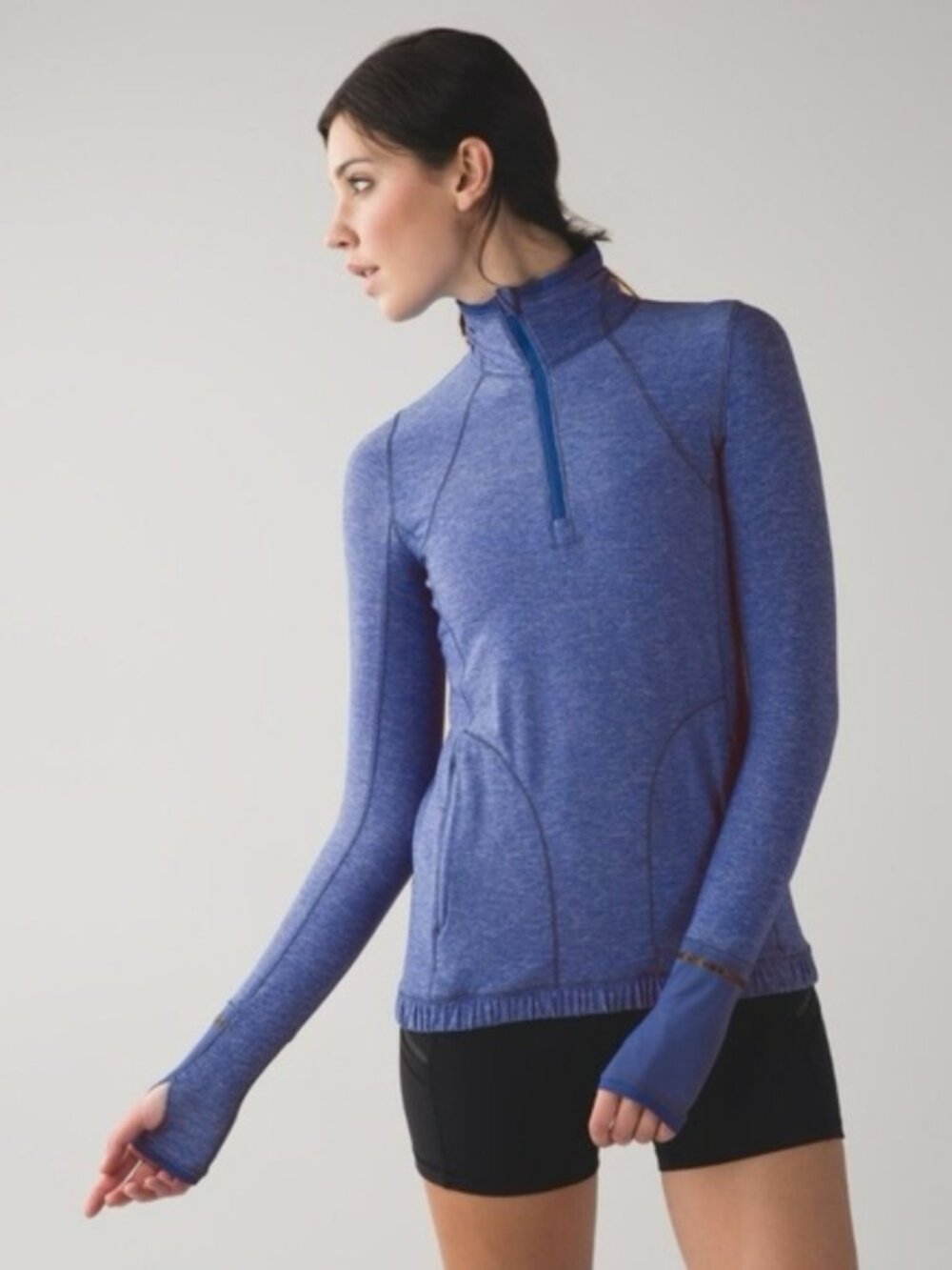 Lululemon Pace Pusher 1/2 Zip Pullover Sz 6 S Run Yoga Gym Athleisure Athletic